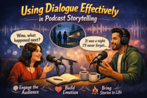 Using Dialogue Effectively in Podcast Storytelling