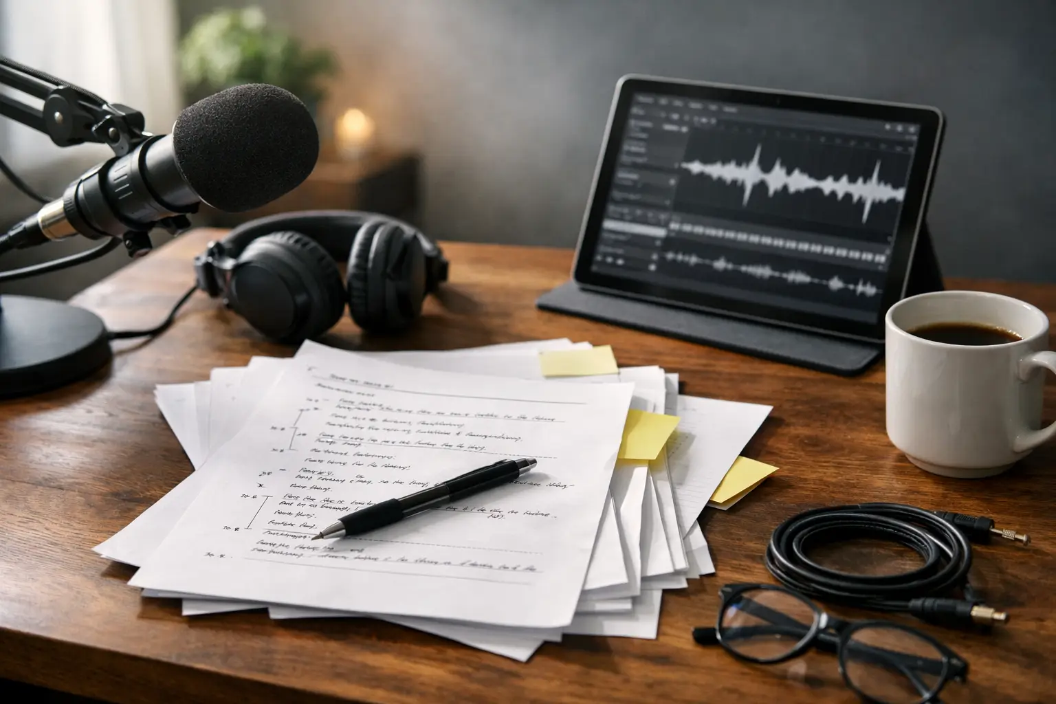 How to Build a Narrative Podcast Script Outline